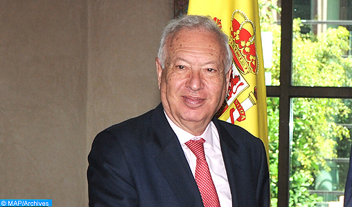 Il Ministro degli affari esteri e della cooperazione Salaheddine Mezouar, in un incontro con il suo omologo spagnolo José Manuel Garcia-Margallo