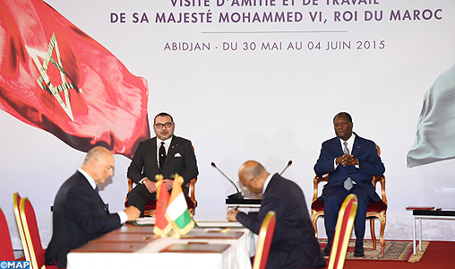 Marocco-Costa d’Avorio: Firma di sei accordi e convenzioni di cooperazione bilaterale
