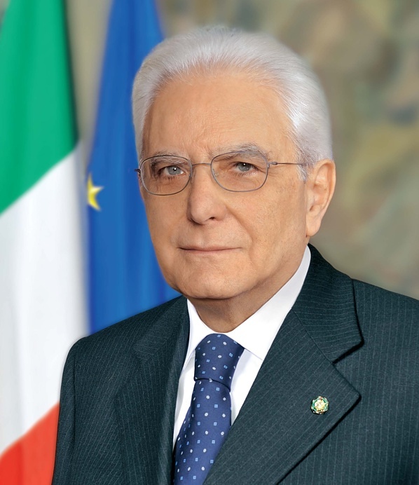 Il Presidente della Repubblica italiana, Sergio Mattarella