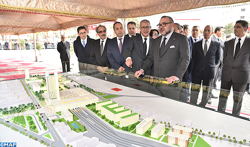 Sua Maestà il Re Mohammed VI lancia i progetti di costruzione delle nuove stazioni ferroviarie di Rabat-Città e di Rabat-Agdal