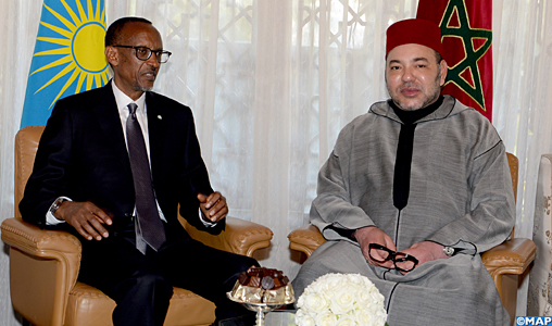 Entretiens-SM-le-Roi-et-le-Président-Rwandais