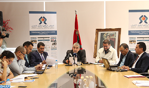 Driss El Yazami, présente à Rabat,  les conclusions préliminaires du CNDH sur le déroulement des législatives MH