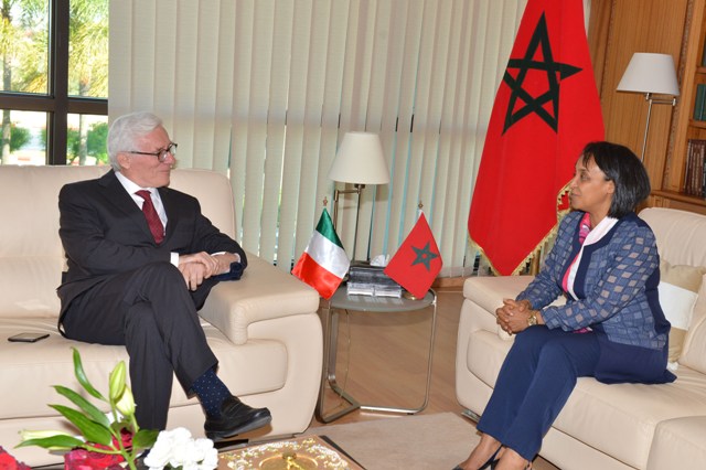 delegazione del Senato italiano in visita in Marocco 2017